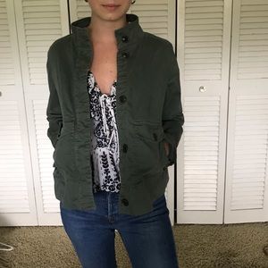 Army green jacket